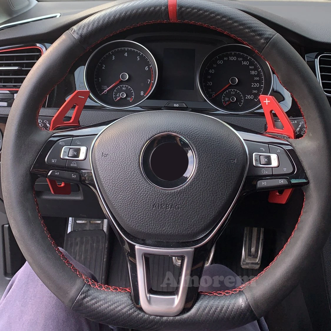 Steering Wheel Shifter Steering Wheel Paddle Extension Paddle Shift For Volkswagen Passat B8 VW Jetta Nivus Virtus T-Cross MK8 R GTI Golf G7 MK7 TSI TDI DSG Shifter