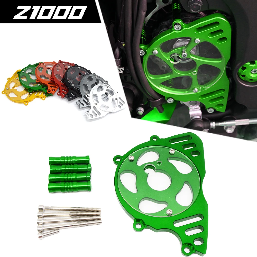 

Motorcycle Accessories Front Sprocket Chain Guard Cover Left Side Engine For KAWASAKI Z1000 Z 1000 2010-2019 2018 2017 2016 2015