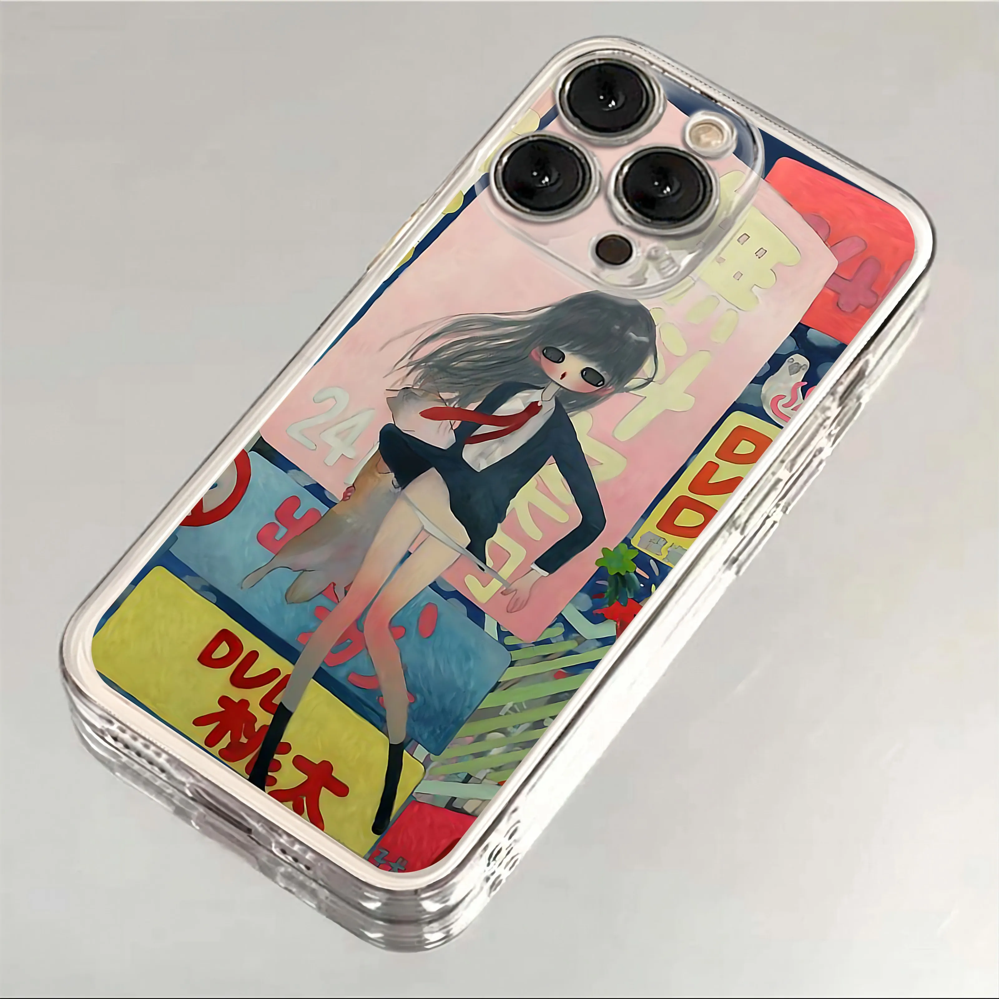 Aya Takano Luxury Transparent Phone Case Cover