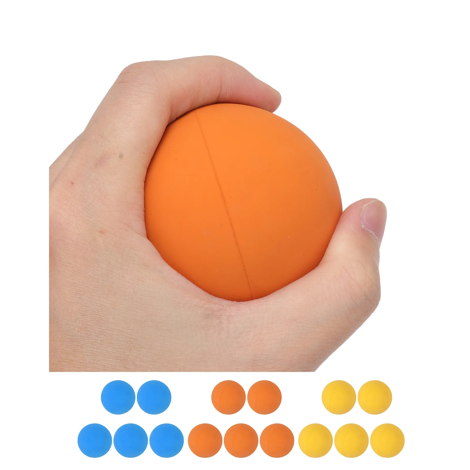 Hand Exercise Balls Lightweight Multi Purpose 6cm Bouncy Ball Rubber Elastic Easy To Grip for Kids for Lakes