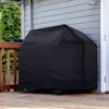 Barbecue Covers Weber Heavy Duty Outdoor Barbecue Cover  Waterproof Anti-Dust Weather Resistant Square Rain Protective 6