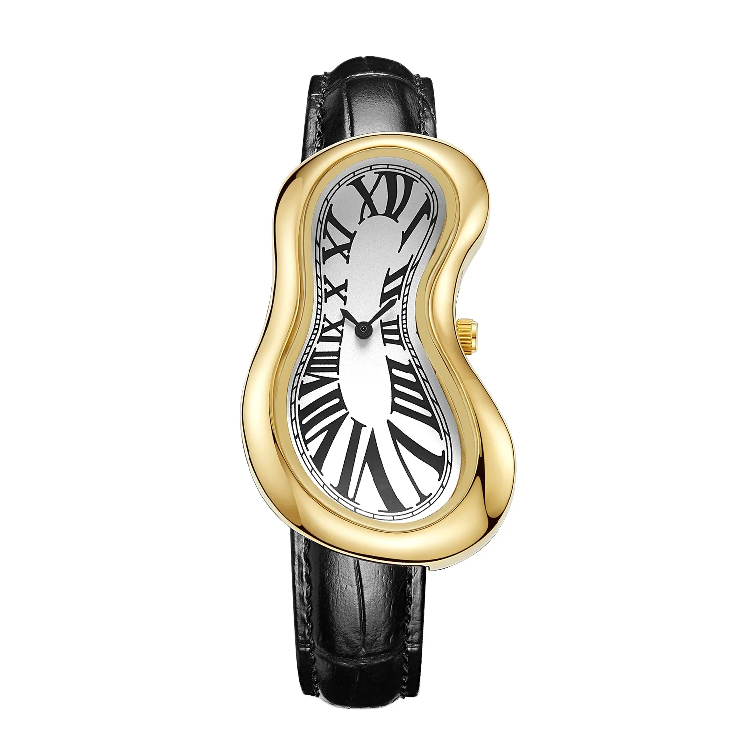 2025 ساعة جديدة غير منتظمة الشكل ذوبان شكل ملتوي y...