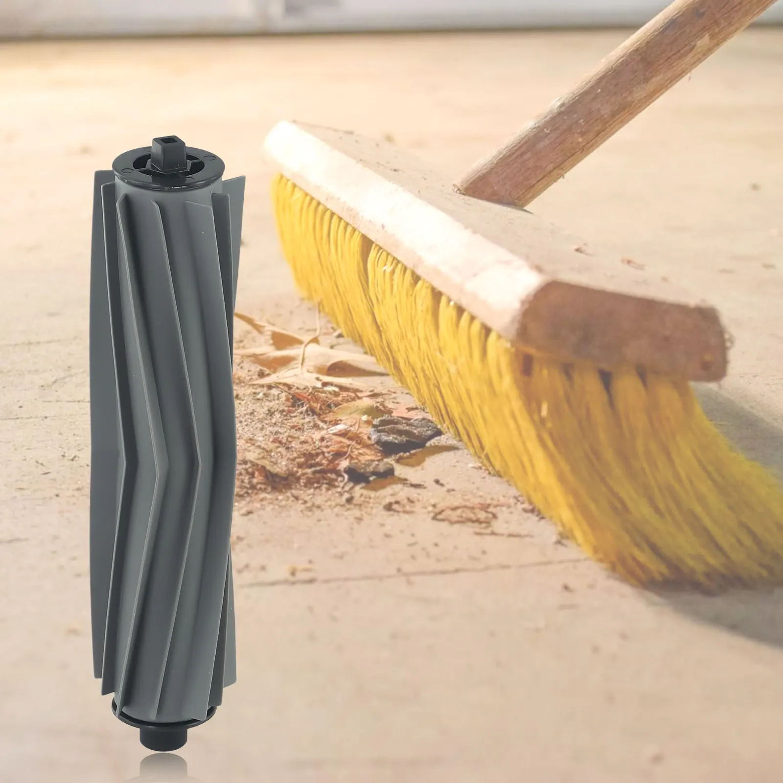 

High Quality Practical Accessories Brand New Durable Main Brush Rubber Brush For Conga 1790 Glue Brush Roller Brush