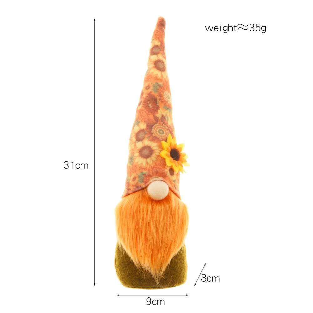 

Christmas Tree Gift Pendants Decoration Ornaments Faceless Doll LUCKY GNOMES Dolls Autumn Polyester Home Furnishings Plush 1pc