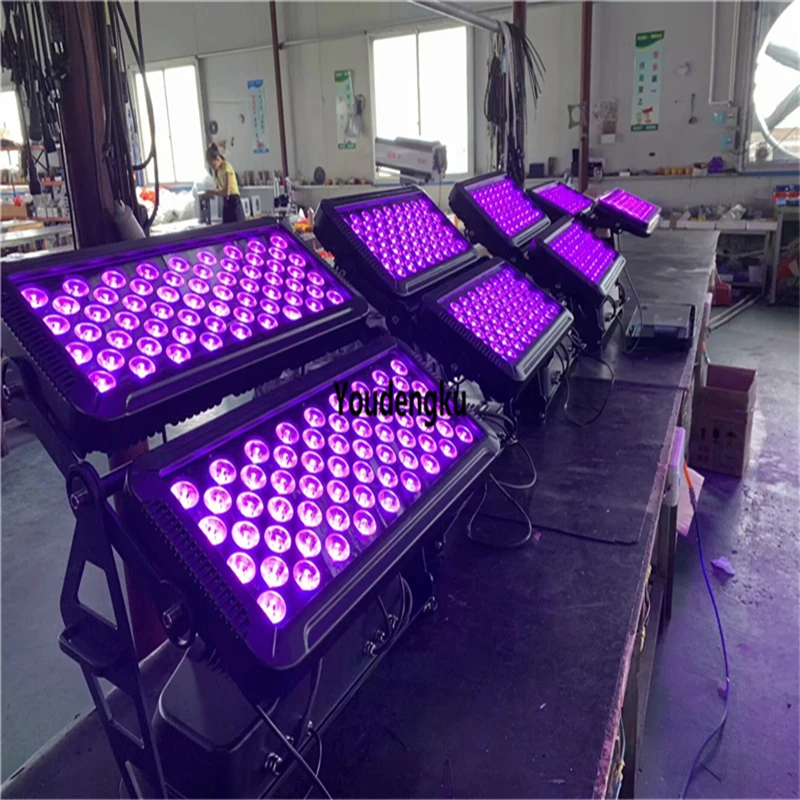 1 piece New DMX512 120*10W RGBW IP65 Waterproof DJ Wedding Stage City Wall Washe