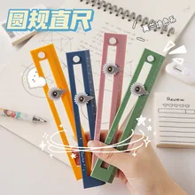 

Compasses Ruler Morandi Color Multifunctional Drawing Circle Tool Ruler Professional DIY Geometric Drawing Tool School Office