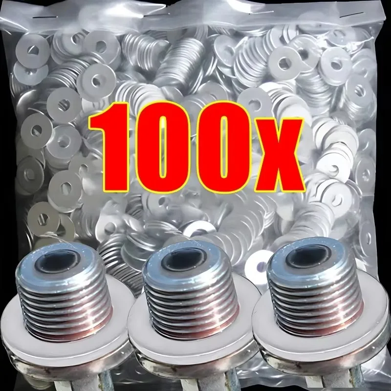 Oil Drain Plug Crush Washer Gasket 14MM For Honda Accord Civic CRV CRZ HRV Acura 9410914000 94109-14000 94109 14000 Fit2006-