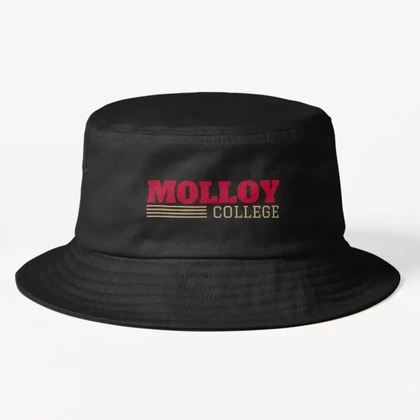 

Vintage Molloy College Bucket Hat N21Mens Outdoor Casual Caps Solid Color Women Boys Fish Sport Fishermen Spring Sun Hip Hop