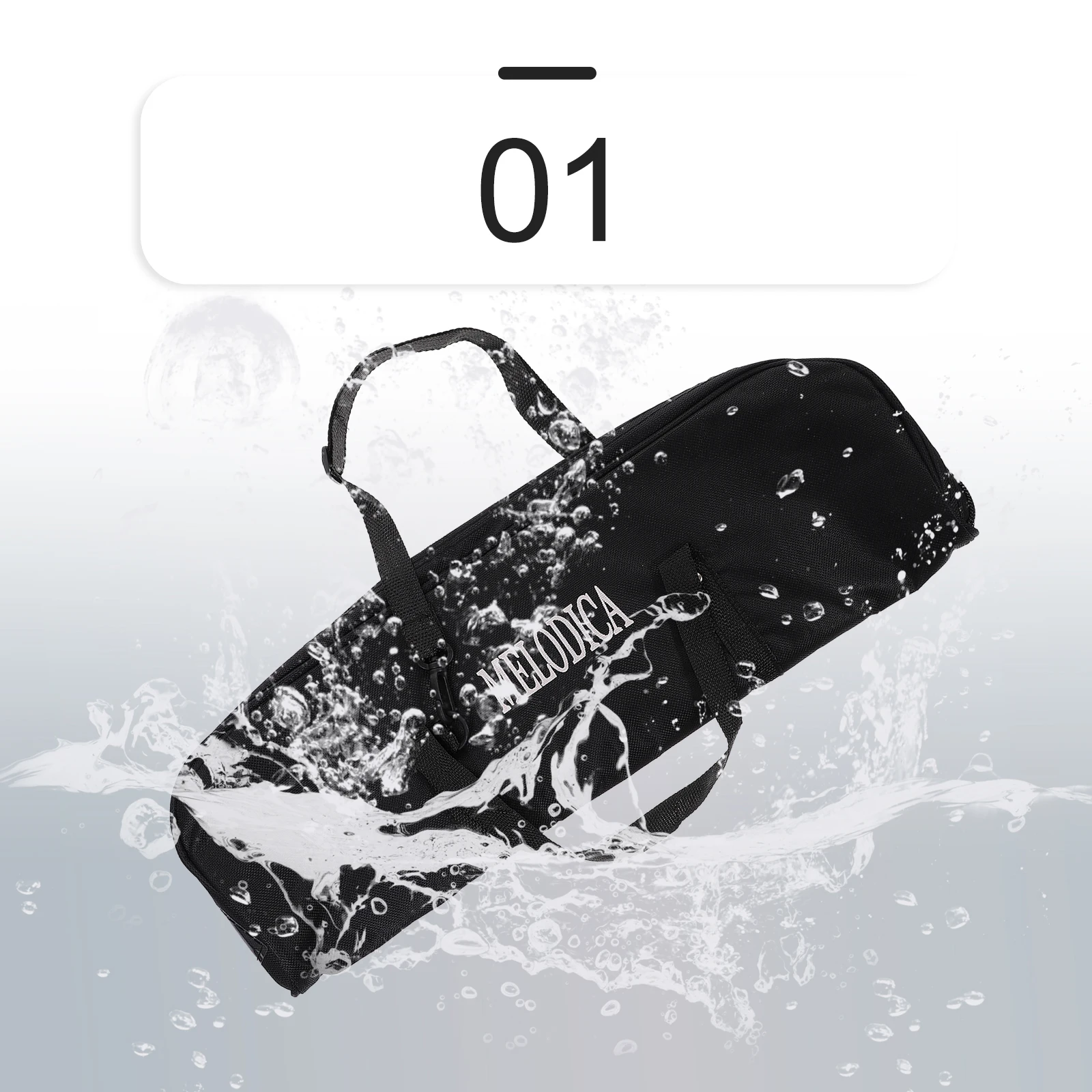 32-key Melodica Bag Thickened Accordion Holder bag Mini Piano container Portable Zipper Harmonica Bag Music Instrument supplies