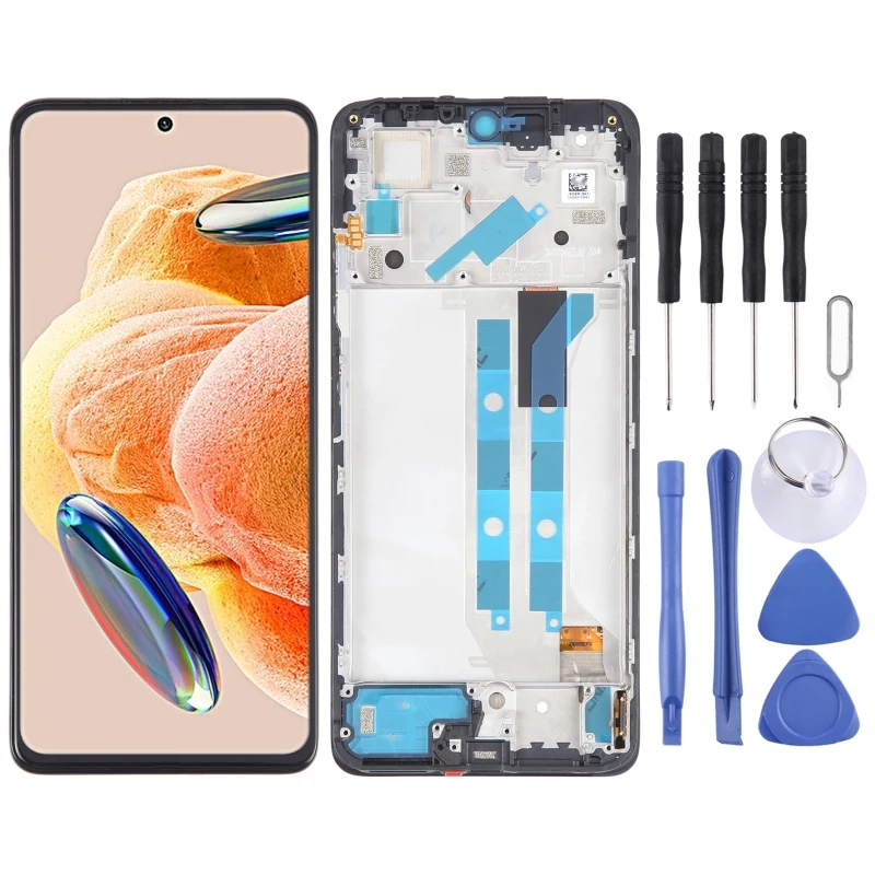 

ЖК-экран AMOLED для Xiaomi Redmi Note 12 Pro 4G, дигитайзер в сборе с рамкой