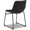Centiar Mid Century Dining Room Bucket Chair, 2 Count, Black 3