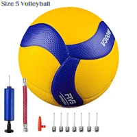 PU leather Ball Size 5 Volleyball Contest Soft Touch Indoor Outdoor Sport Gym Training Accessories for Adult Children MVA300 2