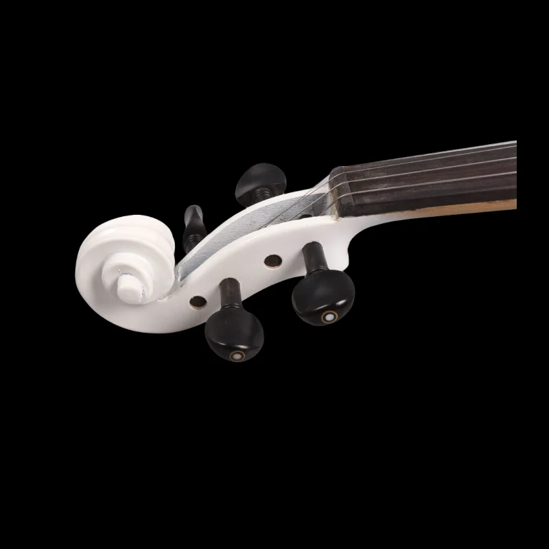 White colors 4 strings electric acoustic viola 15"-16",Wonderful Sound