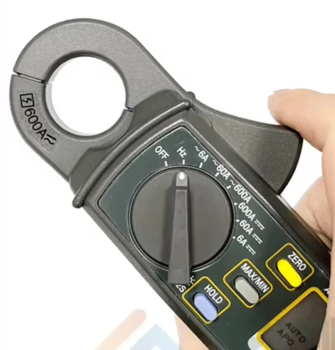 CM-07+ AC/DC Clamp Meter (True RMS) 600A