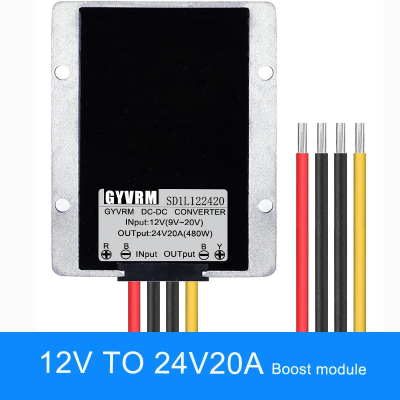 XL6009 DC-DC Adjustable Step-up Boost Power Converter Module - Star