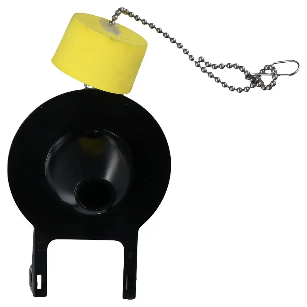 US Standard Toilet Flapper 2 Inch Yellow Float Toilet Flapper Replacement Kit Black Waterproof Pad for Clap Cover Vintage