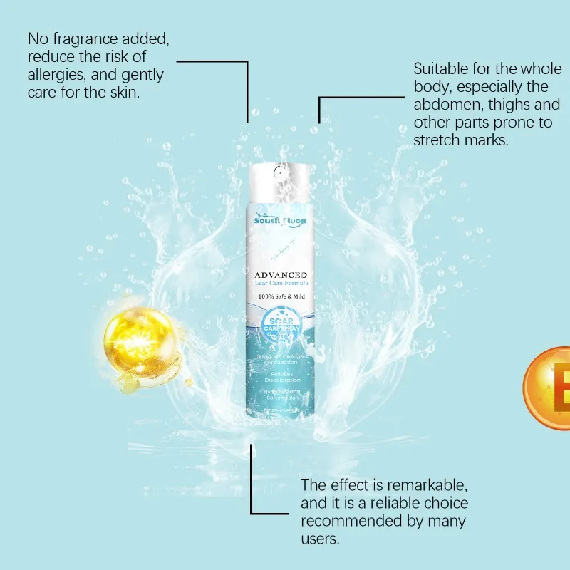 Skin Care Spray Mild Formula Repairing Moisturizes Fades Fine Lines Removal Stretch Marks Whiten Pigmentation Skin Spray whitening cream