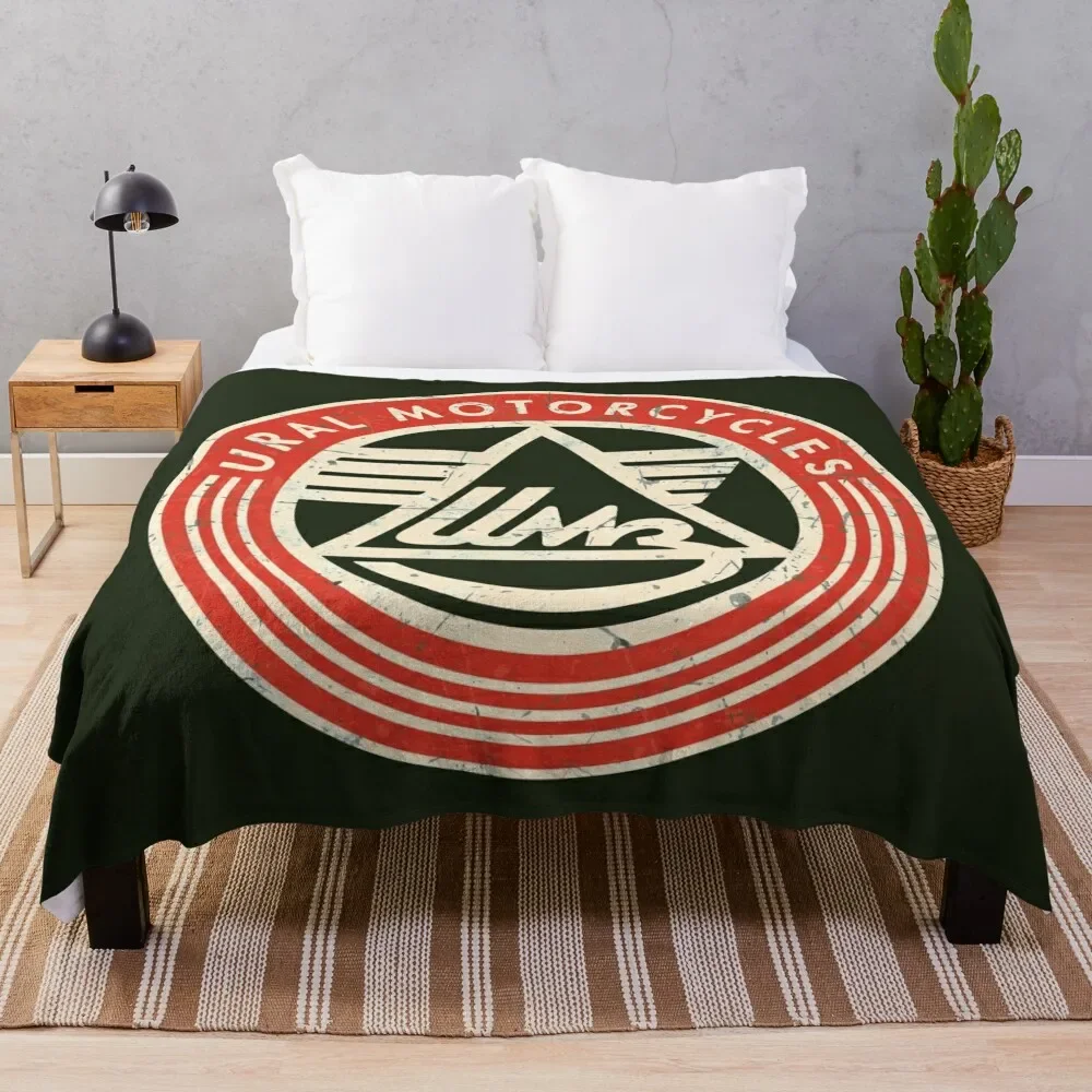 

Ural Motorcycles Vintage Throw Blanket fluffy Luxury Thicken Luxury Designer Blankets