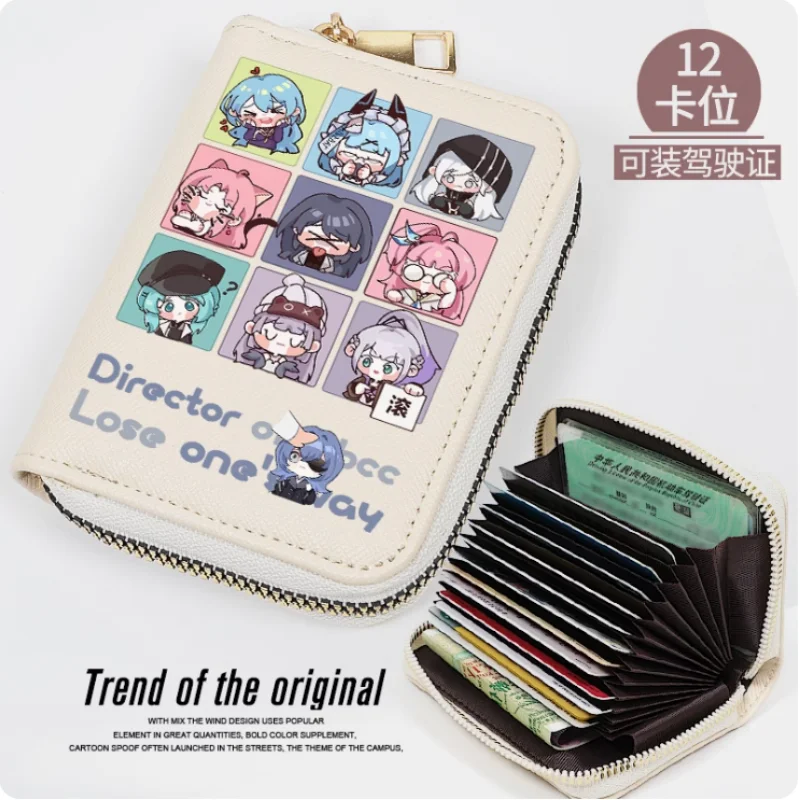 Anime Path to Nowhere Zipper Fashion Wallet PU Purse Card Holder Money Bag Cosplay Gift B853