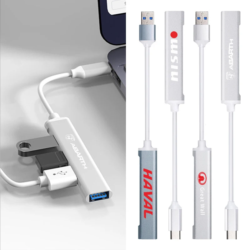 Поворотный USB-адаптер типа C для Skoda Octavia MK2 MK3 A5 A7 Fabia Karoq Kodiaq Superb Rapid Kamiq Scala Yeti VRS Enyaq