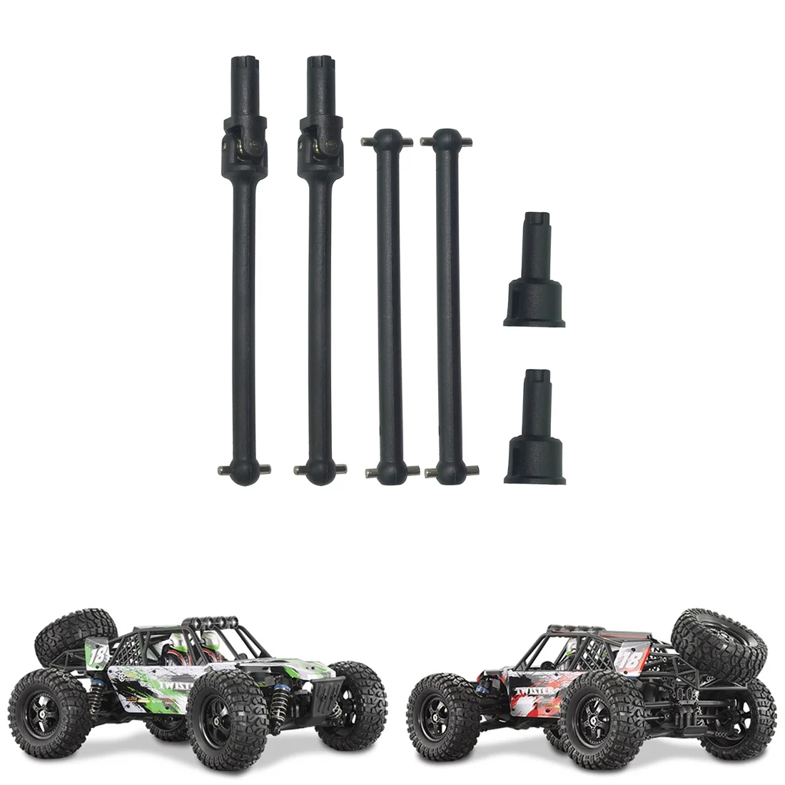 Jeu de pneus de voiture RC HBX HAIBOXING 1/12 - 4 pièces