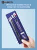 KACO 2B Exam Mechanical Pencil Set 1.8mm Flat Lead Foam Eraser Automatic Pen Kit, School Students Answer Card Testing Stationery 2