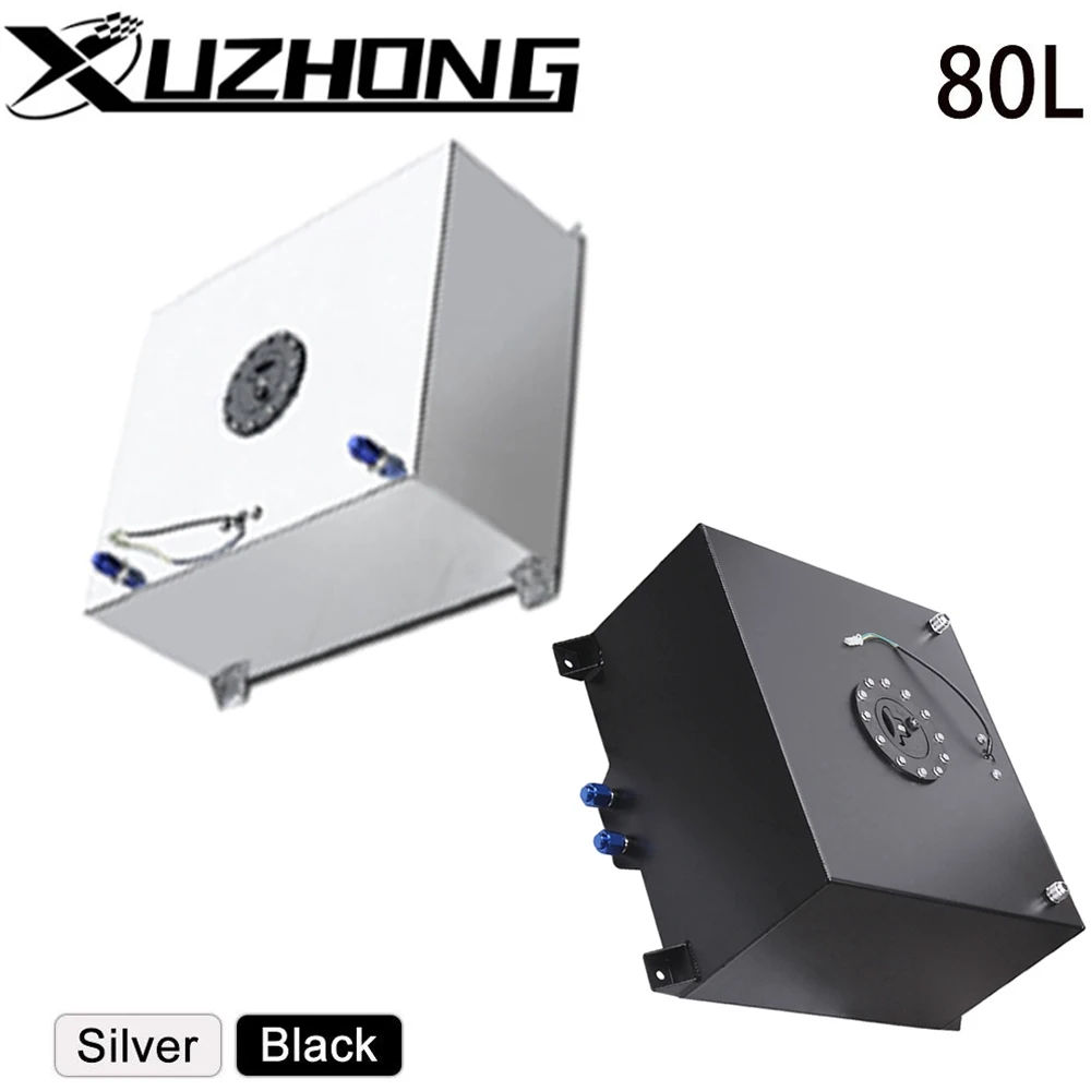 

Universal 80L Aluminium Fuel Surge Tank With Cap Fuel Cell 80L Cap/Foam Inside with Sensor OC-1018A-80