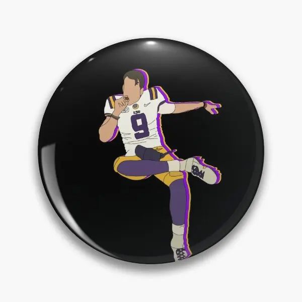

Joe Burrow Soft Button Pin Clothes Cartoon Jewelry Fashion Lover Metal Funny Cute Badge Gift Hat Brooch Decor Lapel Pin Collar