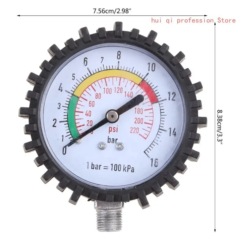 Digital Tyre Pressure Gauge LCD Dispaly Car Tire Pressure Gauge for Truck Car Motorcycle Resolution 0.1psi 6