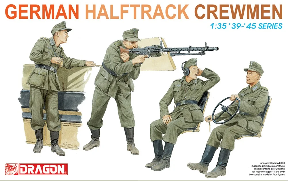 

Dragon 6193 1/35 German Halftrack Crewmen