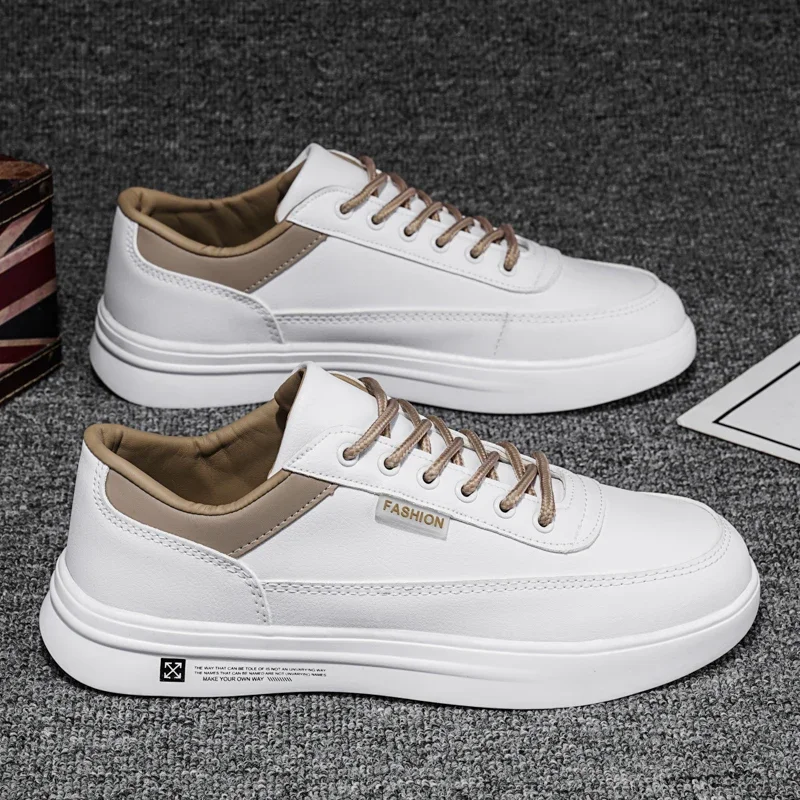 

Мужская обувь, Новинка осени 2024, дышащие модные кроссовки на плоской подошве, со шнуровкой, Мужская Удобная спортивная обувь для бега на открытом воздухе, мужские кроссовки