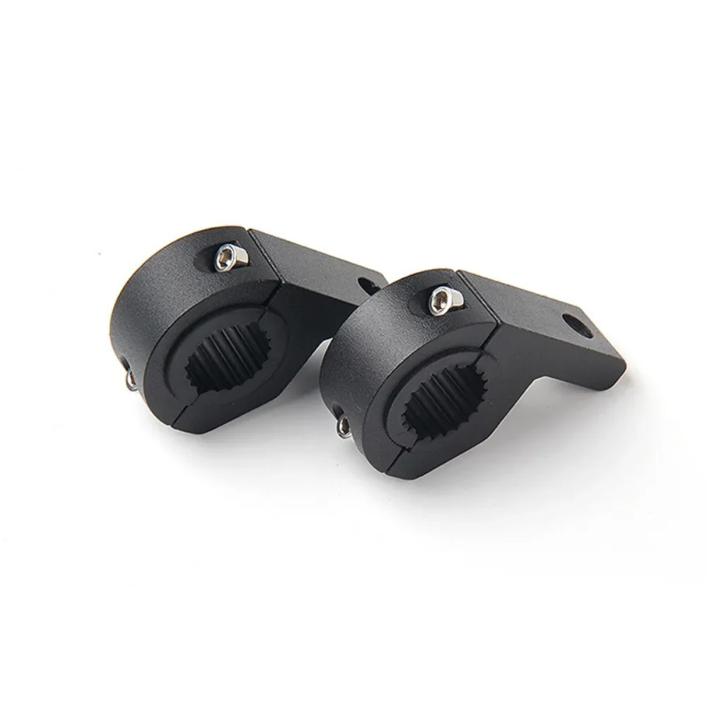 Motorrad-Scheinwerferhalterung, verstellbar, 19 mm–26 mm, Motorrad-Scheinwerfer-Spotlight-Halterung, Zubehör – Detail 6