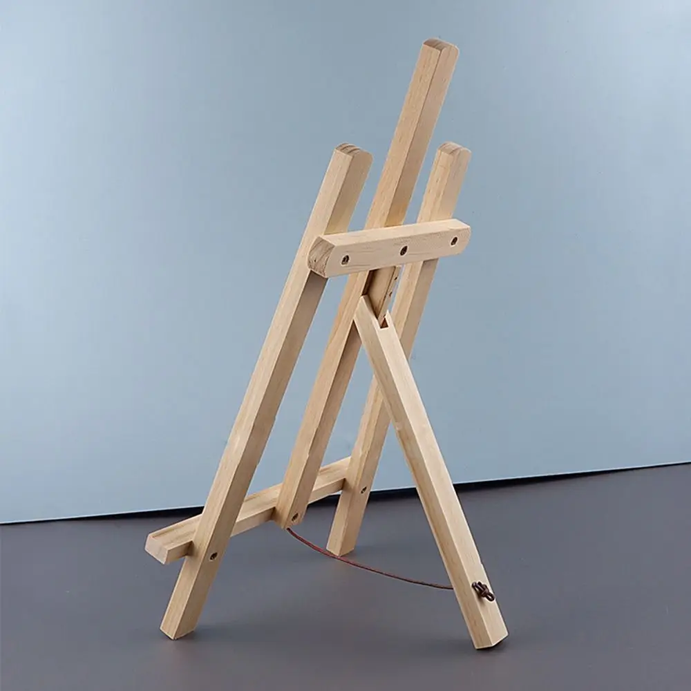 Mini Wood Artist Tripod Painting Easel For Photo Painting Postcard