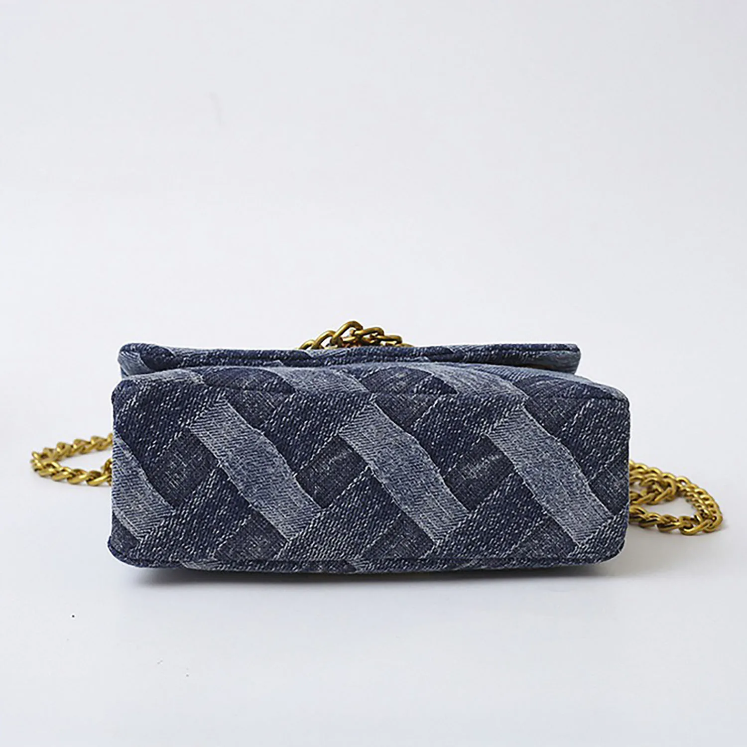 Women's K-G Shoulder Bag For High Quality Braided Denim Chain Crossbody Bag Designer Luxury Handbag Brand Ladies