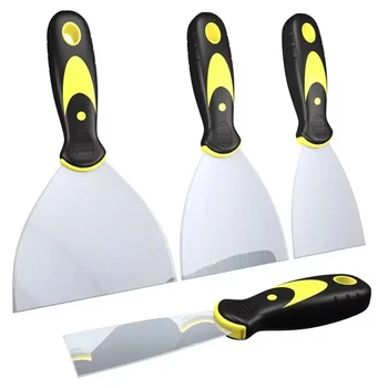 2/3/4/5 pollici in acciaio inossidabile mastice coltello raschietto pala strumenti di vernice strumenti di costruzione pulizia industriale domestica 1