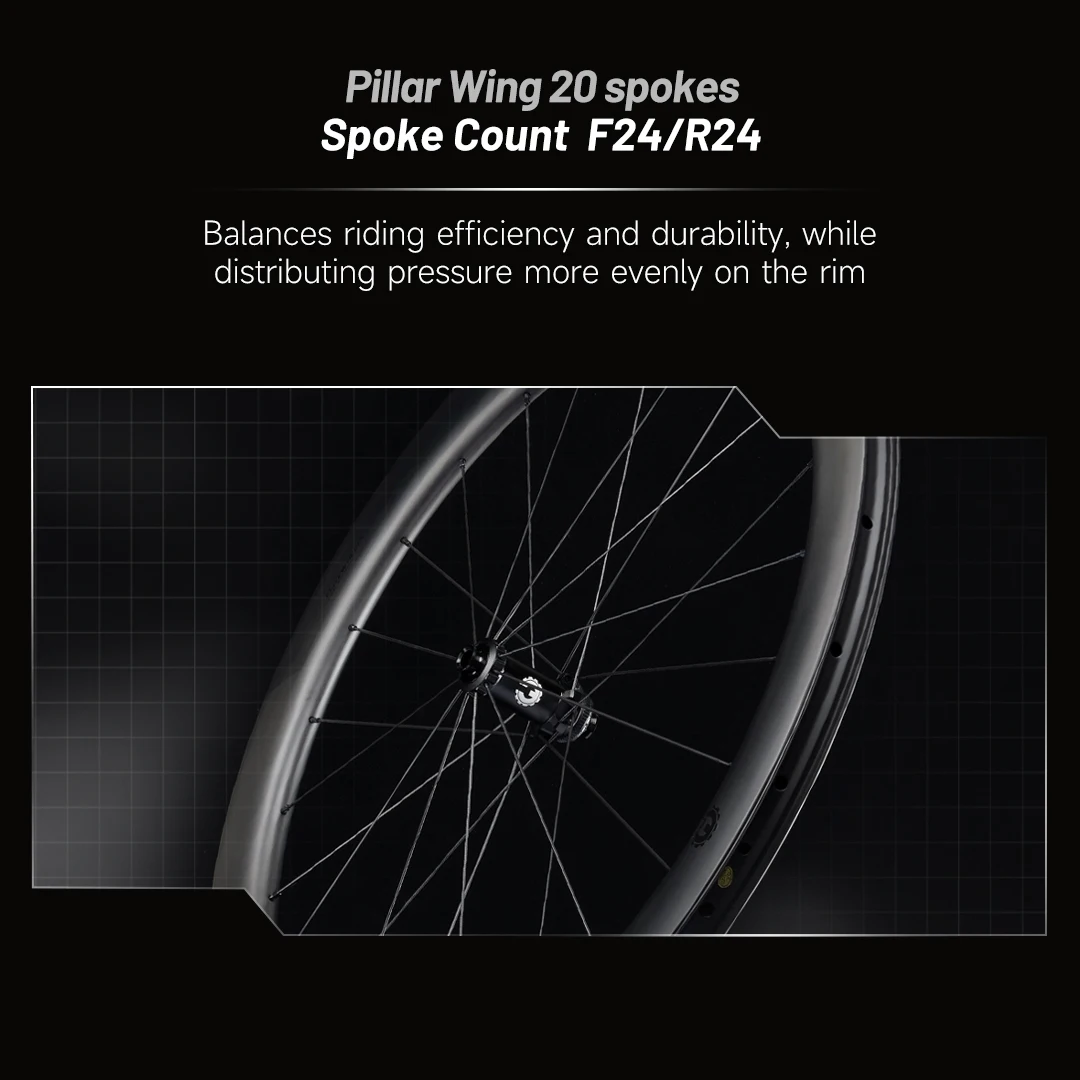 ELITEWHEELS EDGE DISC 3.0 Carbon Wheelset Ratchet System 50T Wing 20 Spoke UD Matte Raw Carbon Center Lock Cruiser Wheelset