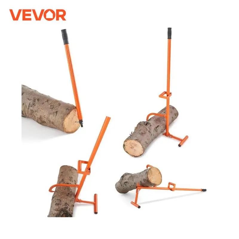 VEVOR Timberjack 4 in 1 Heavy Duty Steel Log Lifter Multifunctional Log Roller Adjustable Cant Hook Jack Rolling Logs