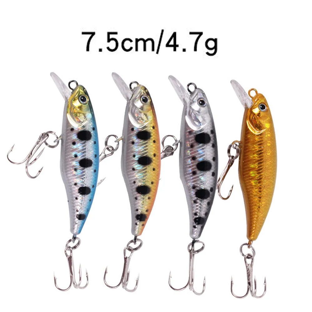 7.2cm 8g Colorful Paint Hard Floating Fishing Lure Plastic Popper