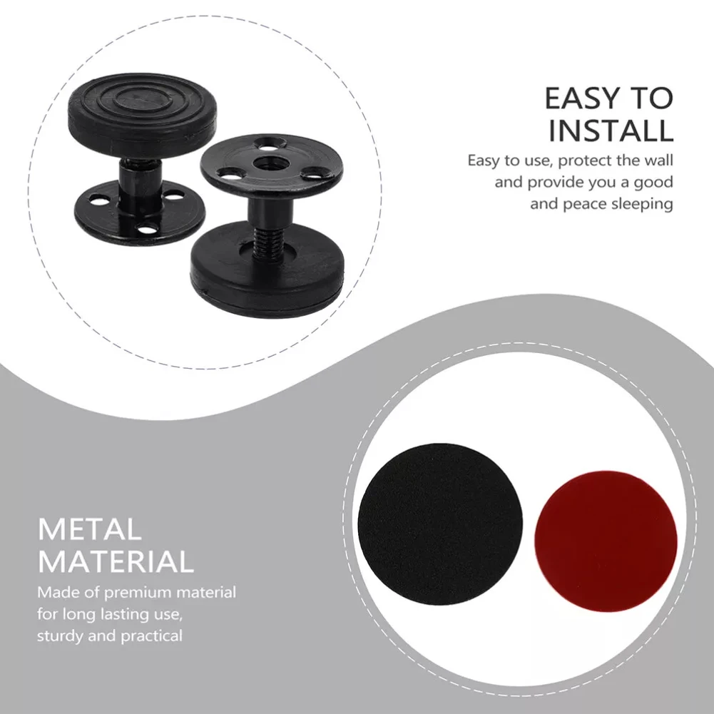 Bed Frame Hardware 4pcs Headboard Stopper Adjustable Anti Shake Fixer Fasteners