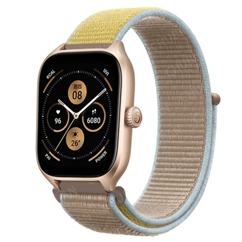 Stylish Nylon Watch Band - Breathable and Adjustable Bracelet Strap