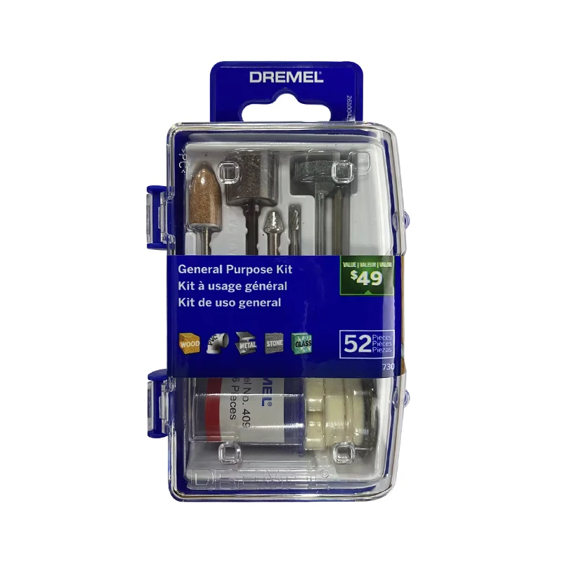 Dremel General Purpose Rotary Tool Accessory Kit (52-Piece)