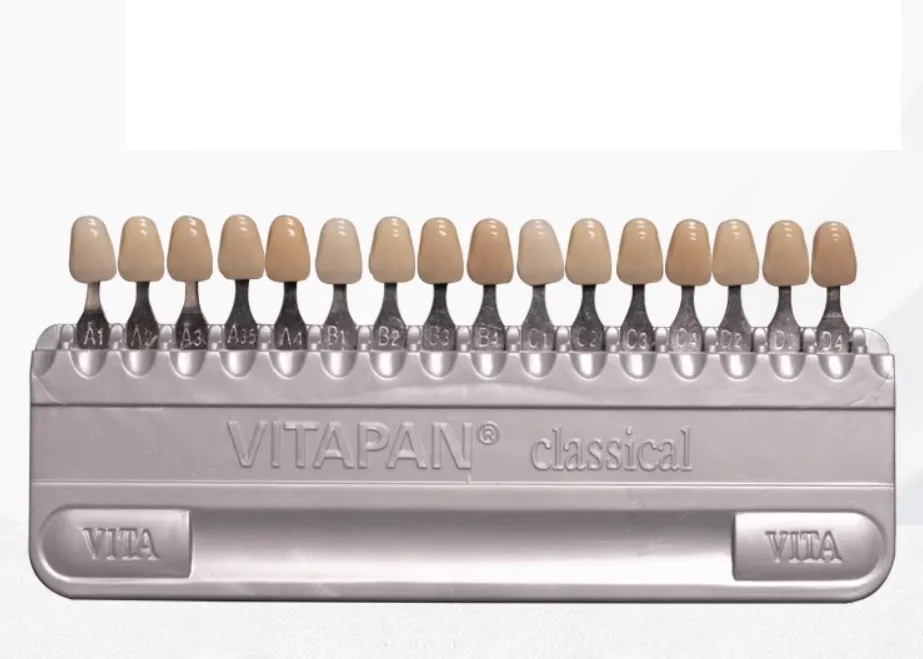 16ColorsDentalBleachingShadeGuideVitaTeethWhiteningPorcelain