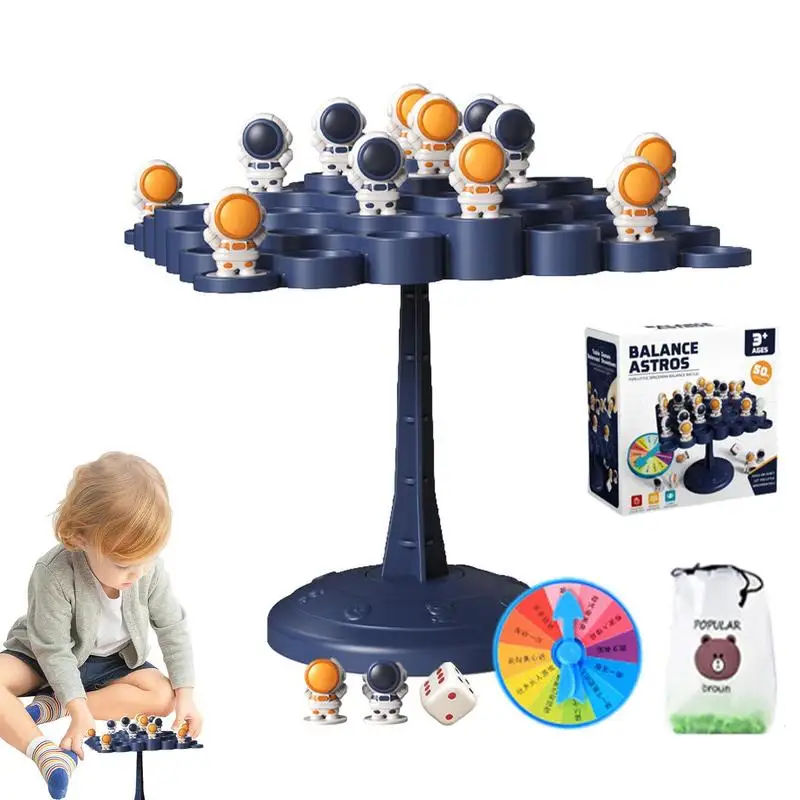 

Balancing Tree Toy Stackable Balance Tree Toy Astronaut Shape Puzzle Balance Game For Children Montessori Toys For Christmas