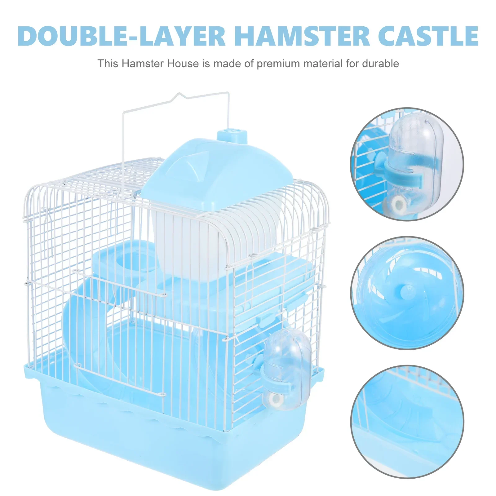 

Rat Hide House Supplies Nest Cage Toys Hamster Guinea Small Accessories Chinchilla Hideout Castle Pet