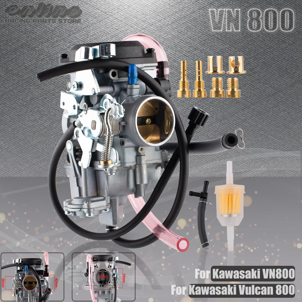 MotorcycleCarburetorForKawasakiVN800ClassicVulcan800ClassicCruiserMotorcycle19952005