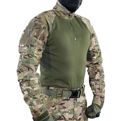Men's Combat Shirt Pants Tactical Gear Military Uniform Multicam Pants Airsoft Hunting Paintball Special Ops Multi Pockets Army