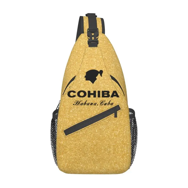 

Модная кубинская Сумка-слинг Cohiba для путешествий, мужской нагрудный рюкзак через плечо, рюкзак на плечо