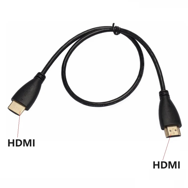 Premium Quality HDMI Male to Male Cable - 3D & 4K Support, Various Lengths Available
