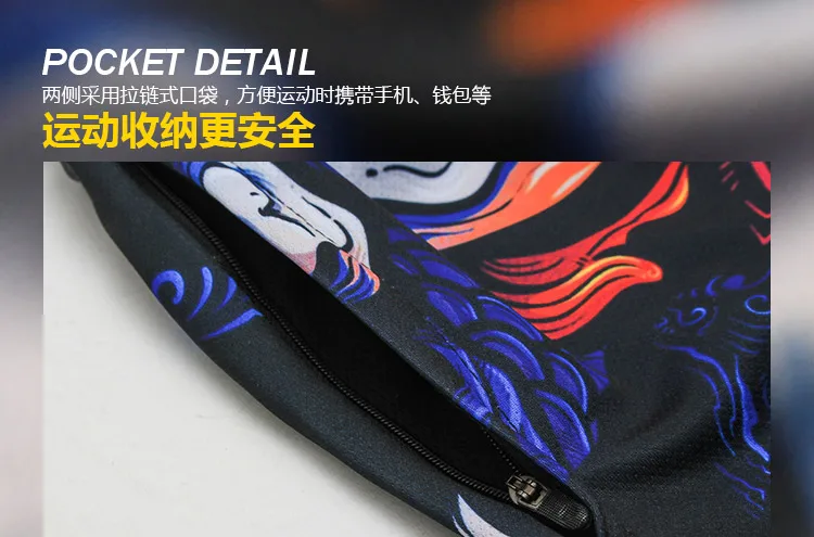 Sommer Quick Dry männer Casual Shorts 3D Gedruckt Chinesischen Stil Shorts Gym Fitness MMA Basketball Sport Jogging Training Shorts – Detail 3