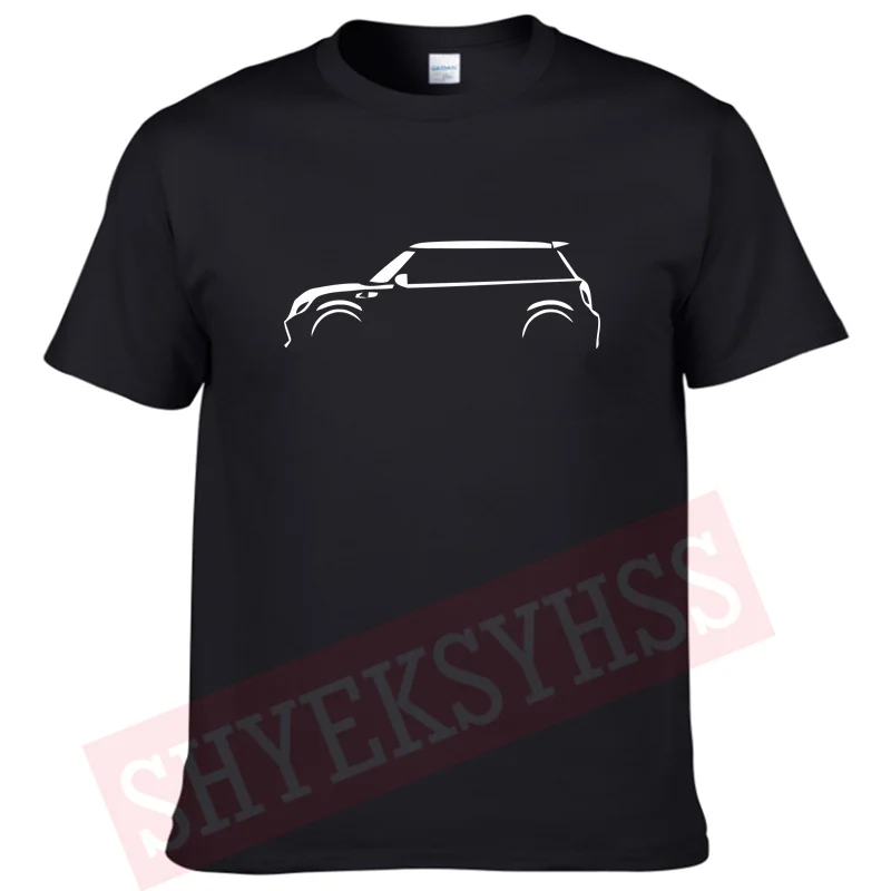 

Футболка MINI Cooper Мужская, Классическая, винтажная, с коротким рукавом и машинкой, унисекс, 100% хлопок, Мужская футболка, модный уличный Топ
